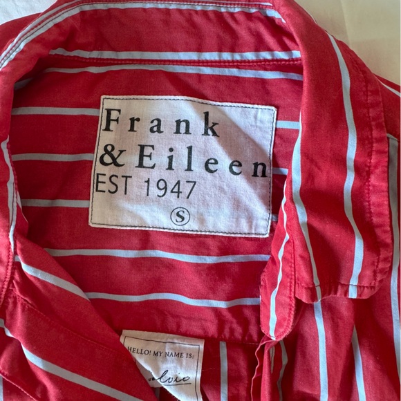 Frank & Eileen red and blue button up - Picture 3 of 3